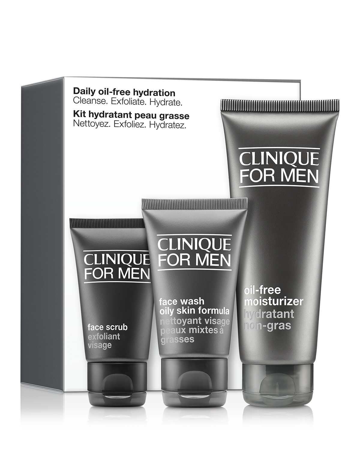 Daily Oil-Free Hydration Skincare Set for Men