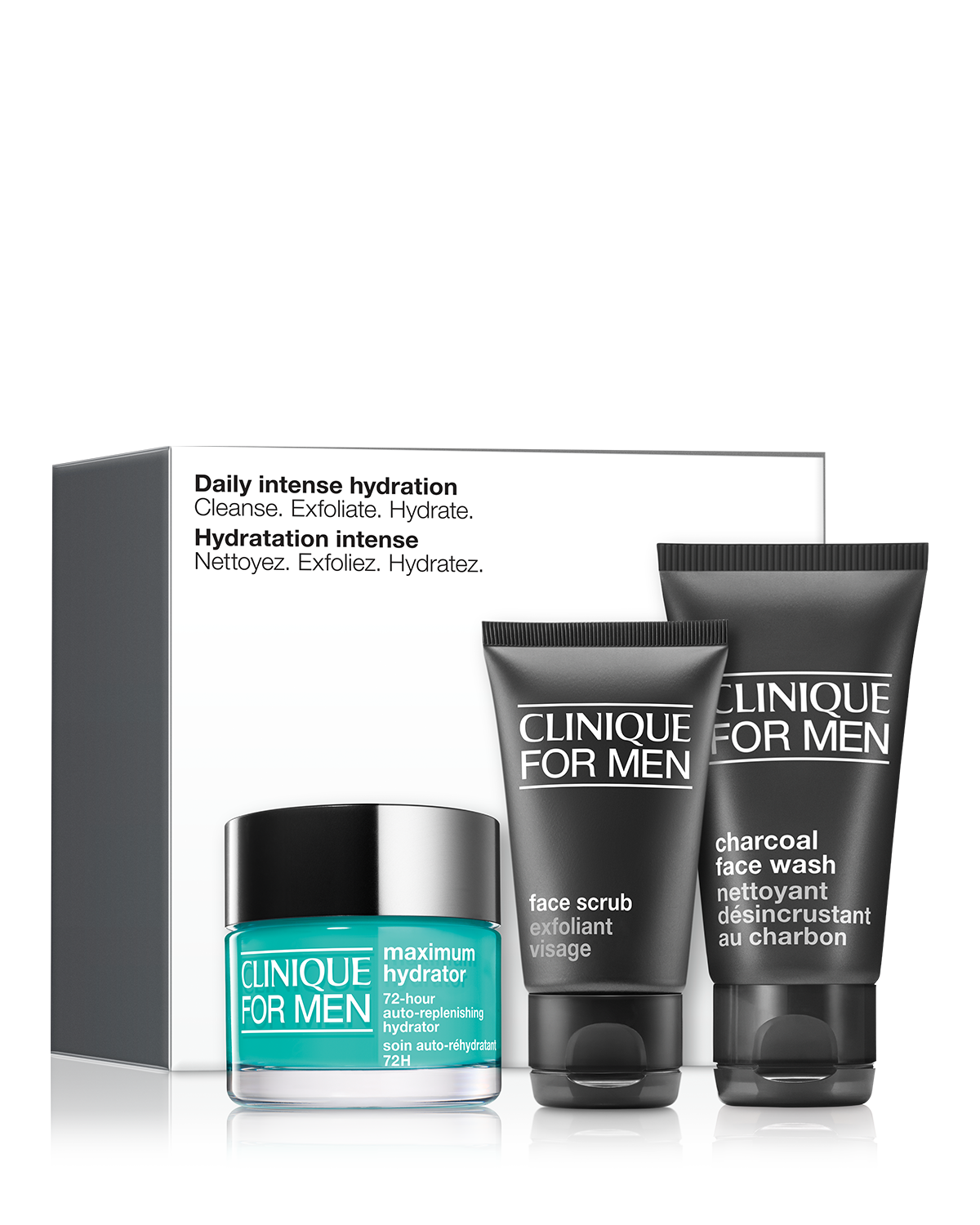 Daily Intense Hydration Skincare Set for Men