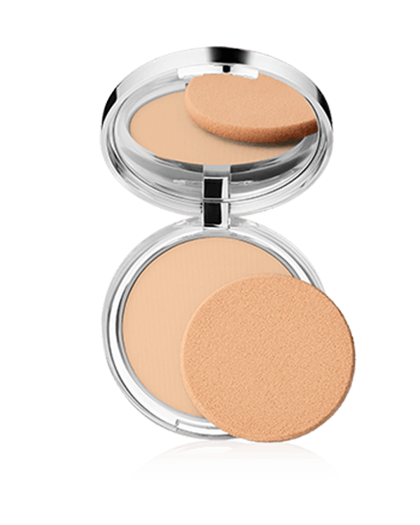 Superpowder Double Face Powder Makeup, Langhoudende 2-in-1 poeder en foundation in één draagbare, compacte verpakking.