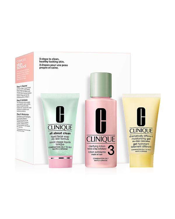 3 Step Mini Kit: skin type 3, Je routine voor een stralende en gezonde huid.