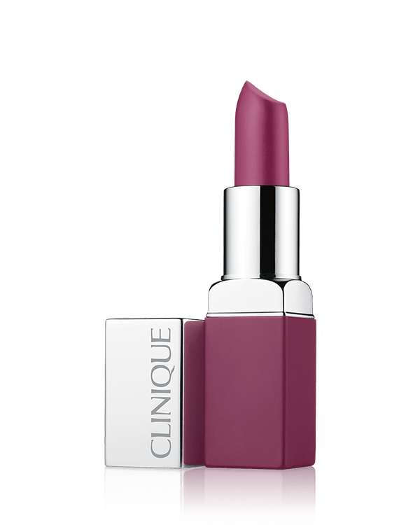 Clinique Pop™ Matte Lip Colour + Primer, De NIEUWE Clinique Pop Matte Matte Lip Colour + Primer geeft een moderne matte lipmake-up met een intense kleur die de hele dag blijft zitten.