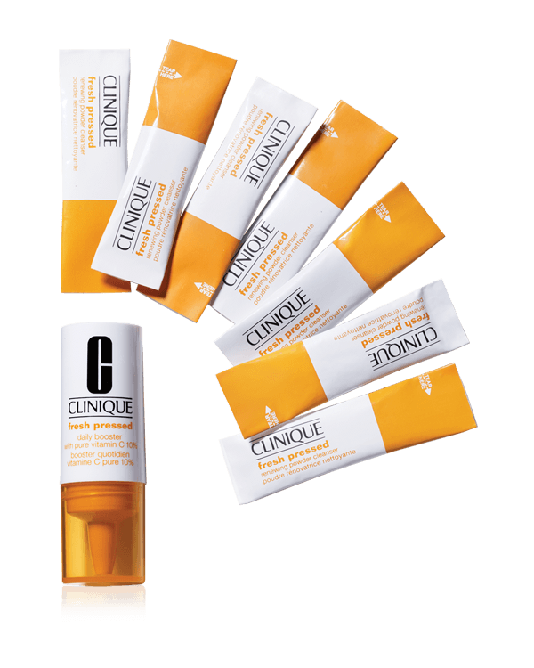 Fresh Pressed 7-Day System with Pure Vitamin C, Krijg een jonger uitziende huid met de anti-aging kracht van frisse, doeltreffende vitamine C.